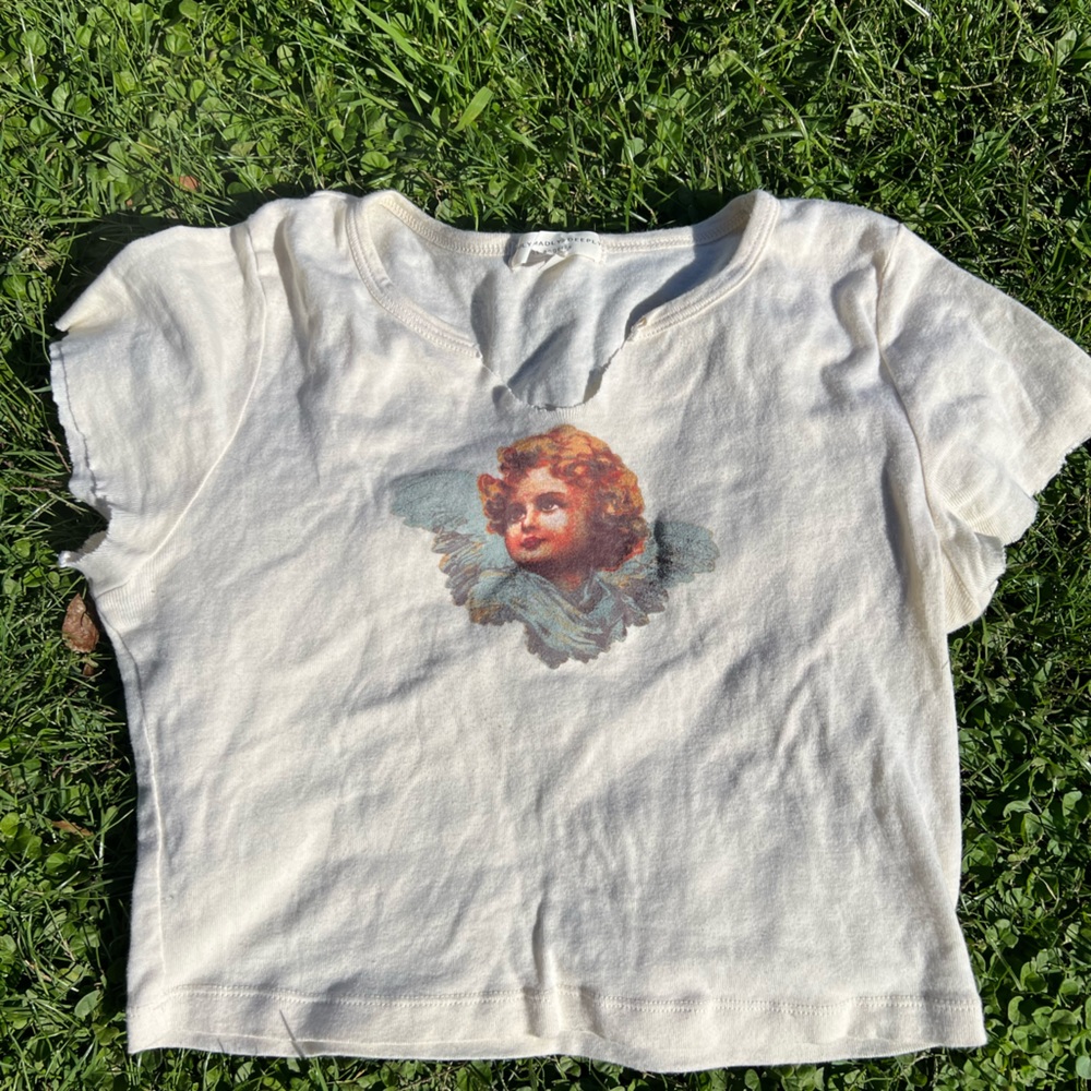 Urban Outfitters Truly Madly Deeply Los Angeles Angel Top